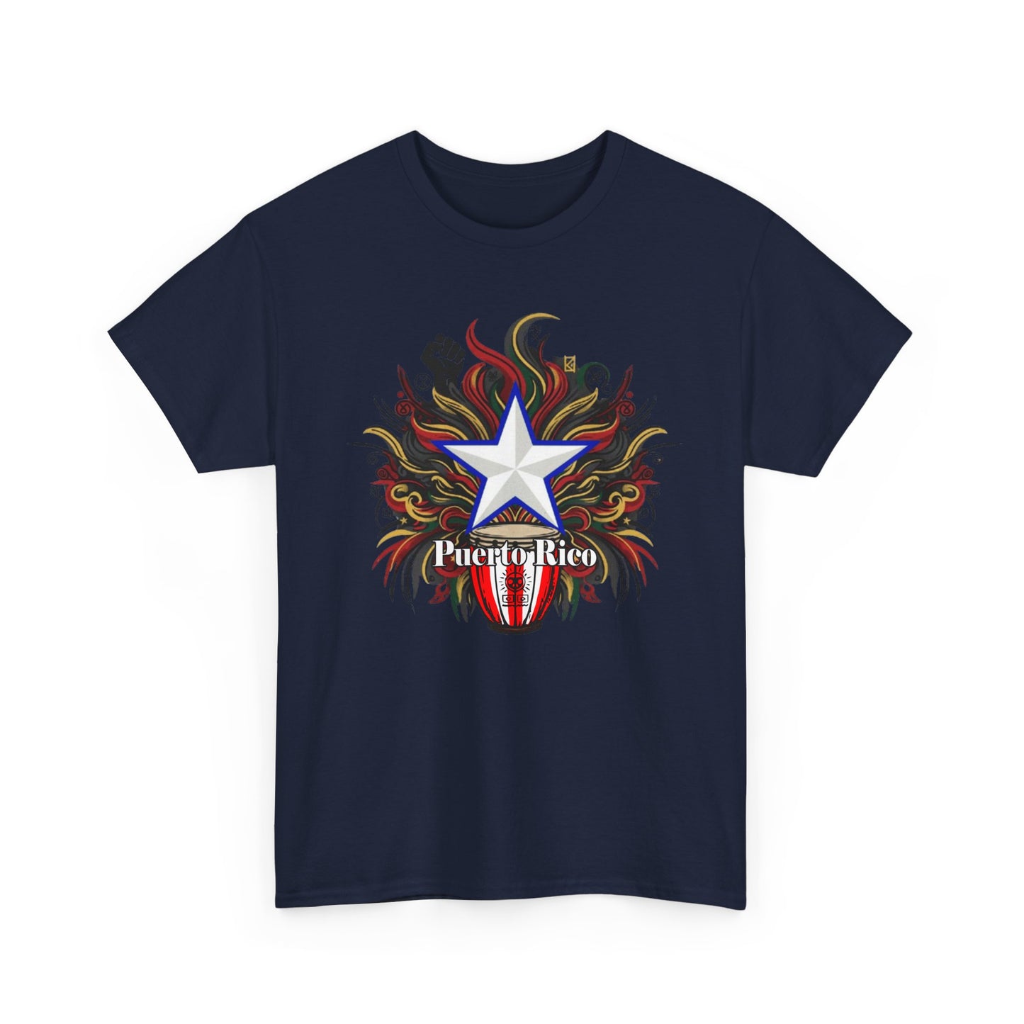 AfroRican Tee, Unisex Heavy Cotton Tee