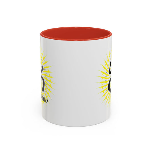 Taino Coqui Sun Colorful Accent Mugs, 11oz