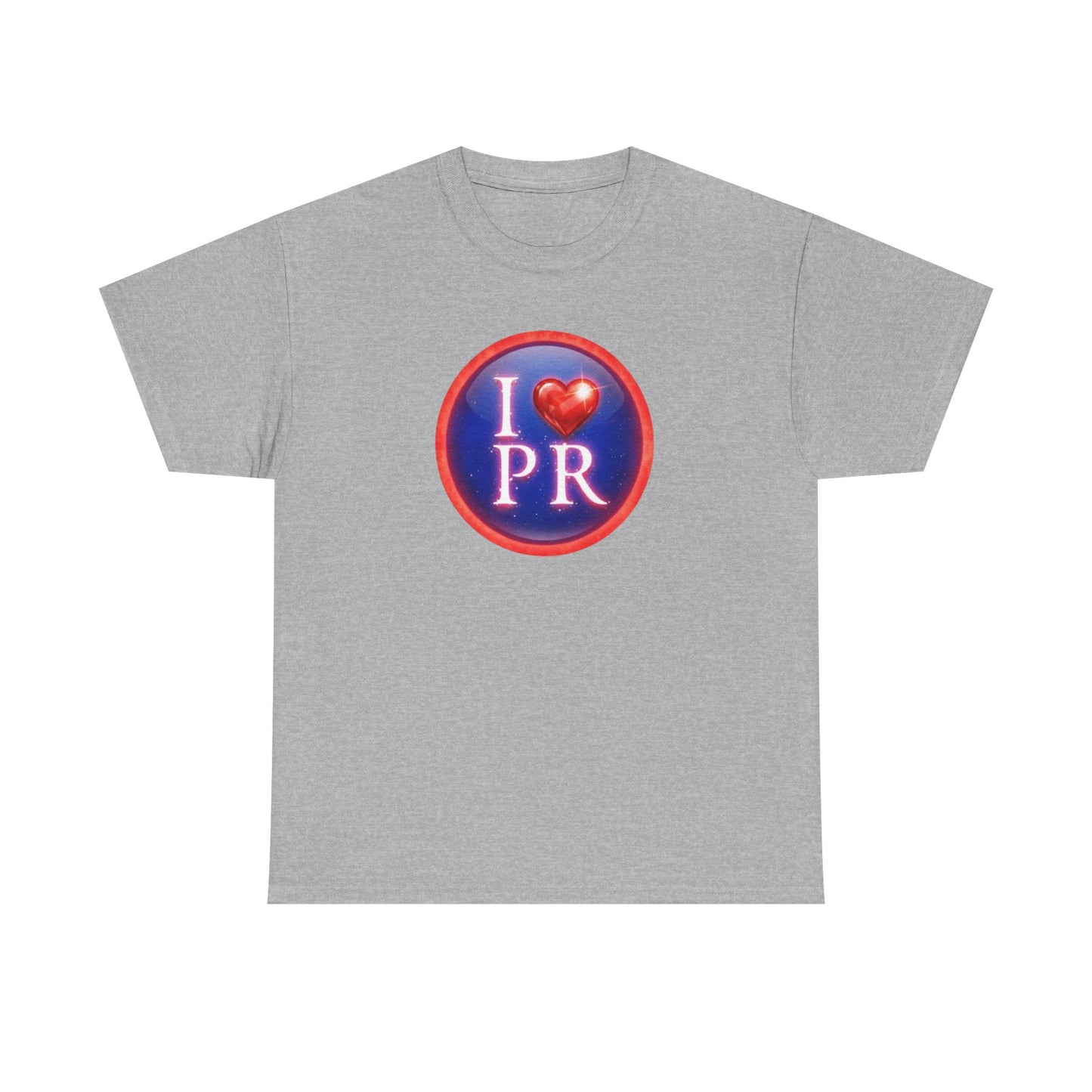 I Love PR, Unisex Heavy Cotton Tee