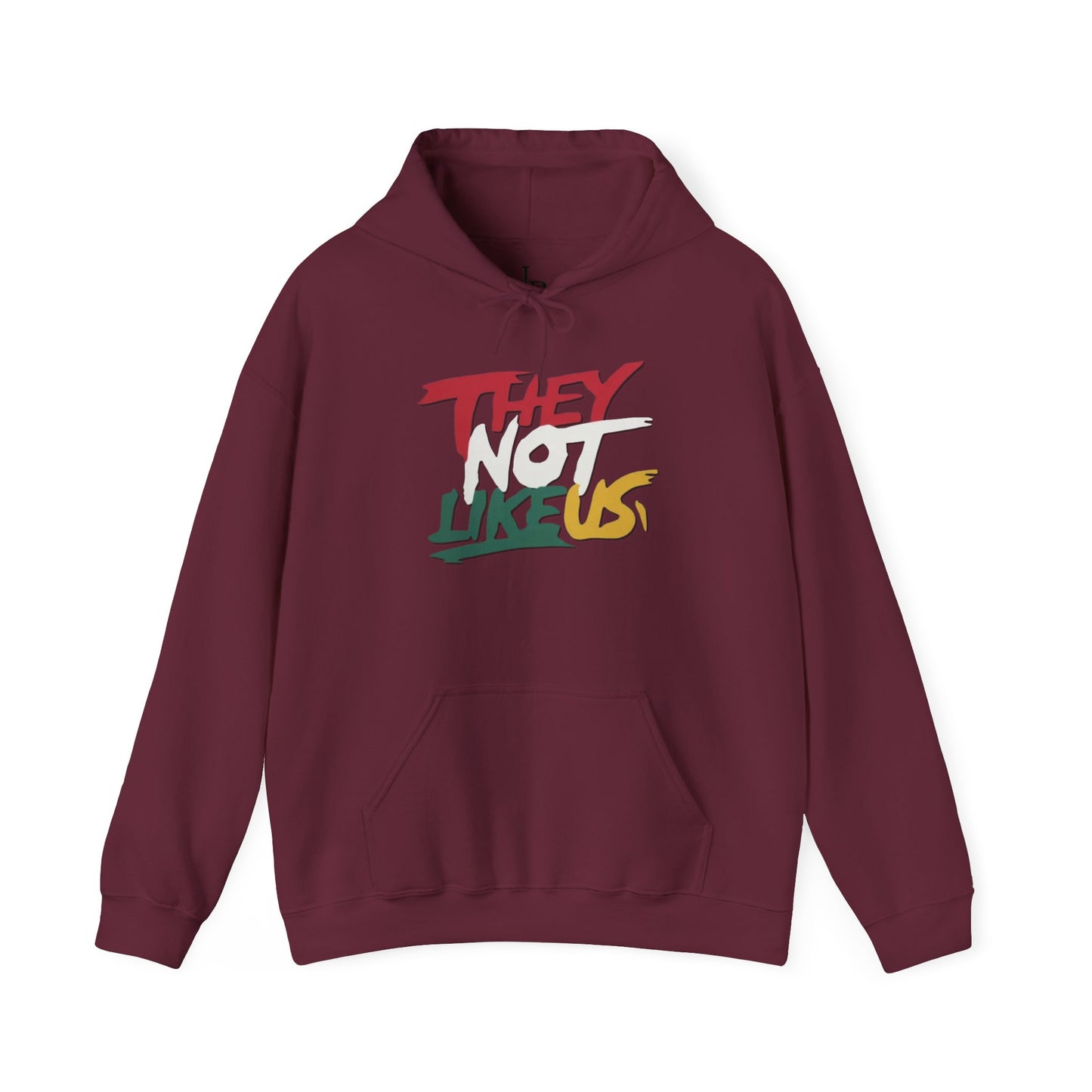 They Not Like US Unisex Hoodie, Cozy Sweatshirt, Casual Wear, Gifts for Adventures, Pride Apparel, Comfortable Streetwear