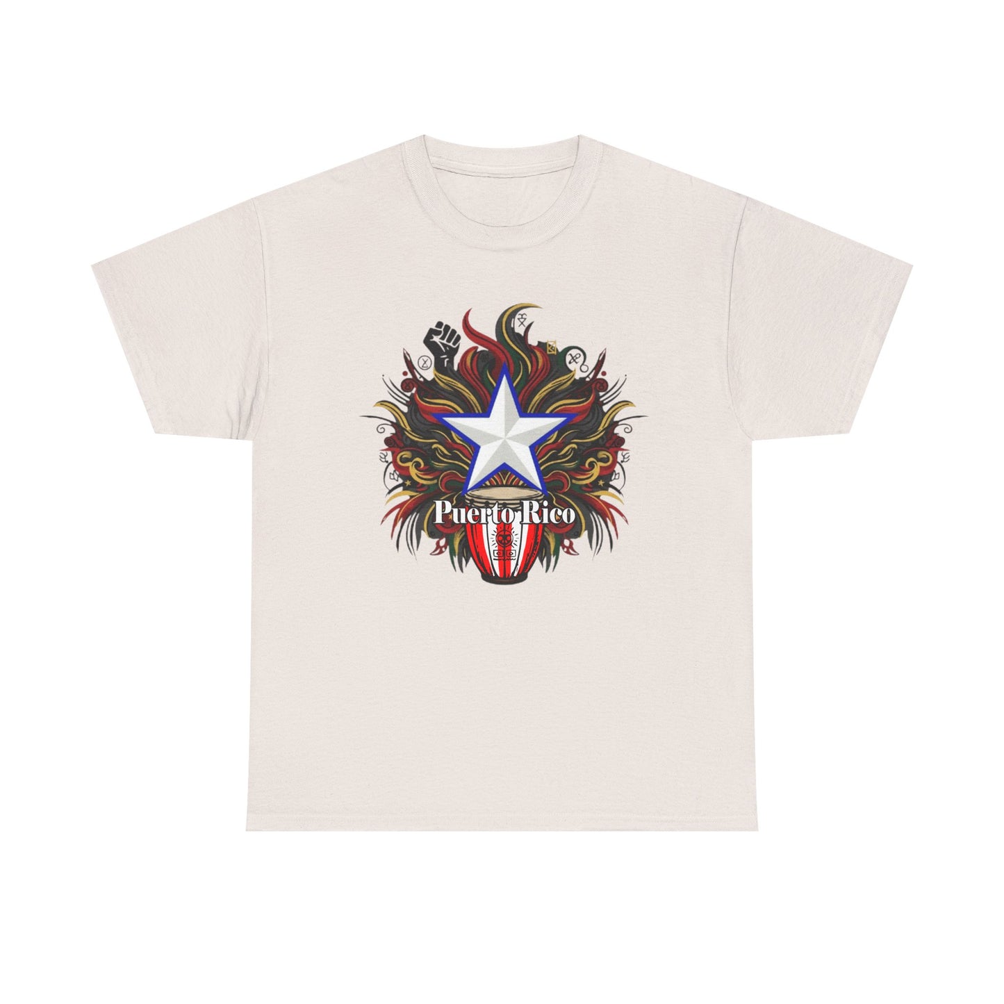 AfroRican Tee, Unisex Heavy Cotton Tee