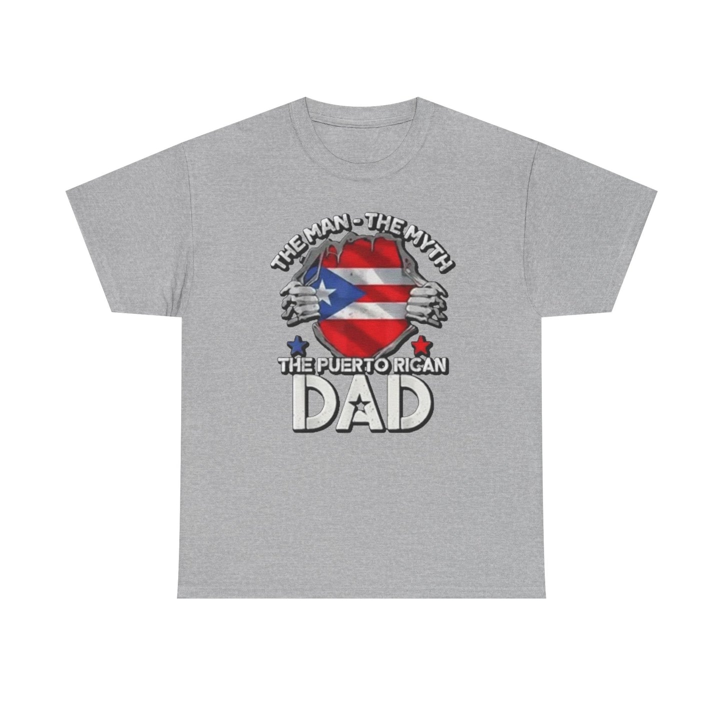 The Puerto Rican DAD, Unisex Heavy Cotton Tee