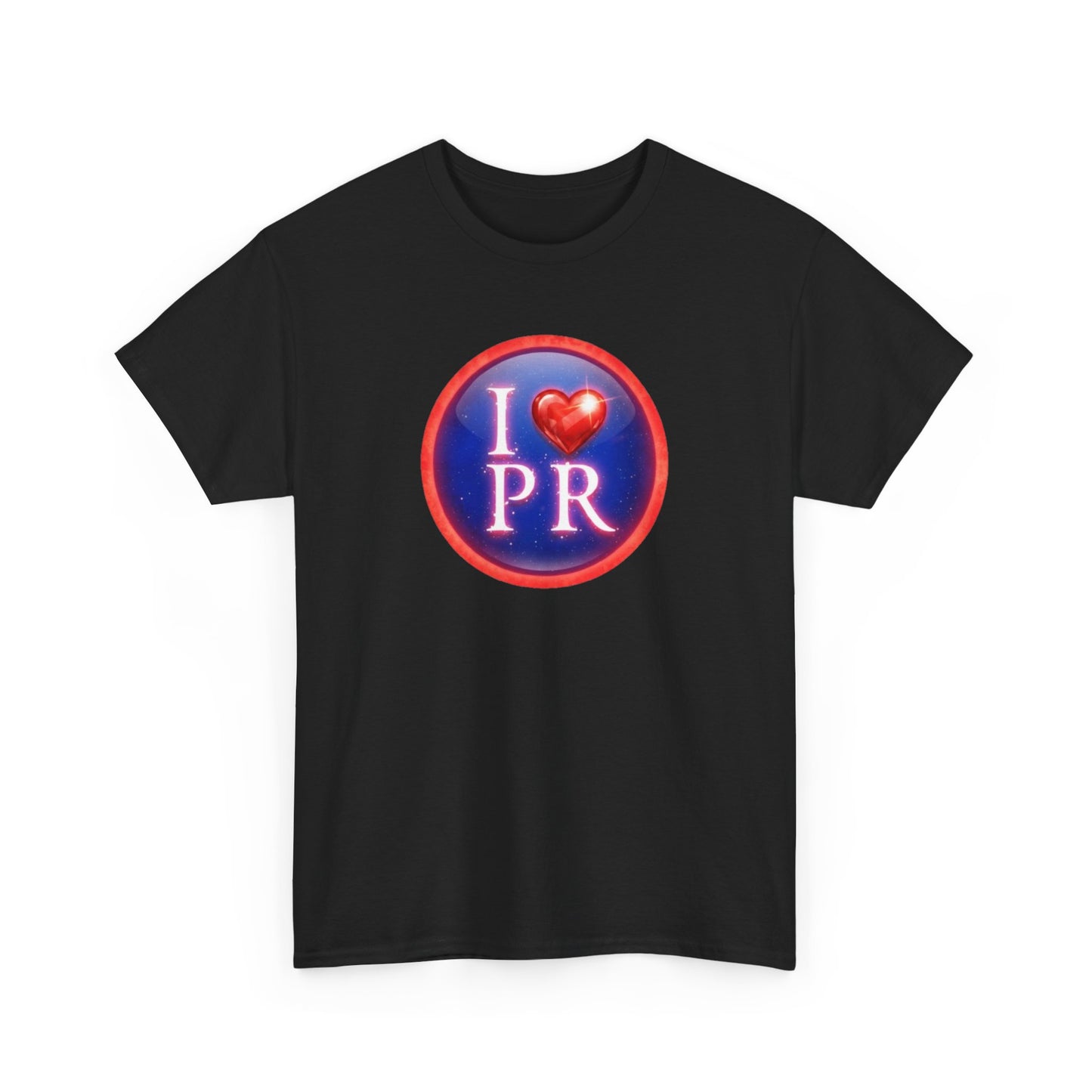 I Love PR, Unisex Heavy Cotton Tee
