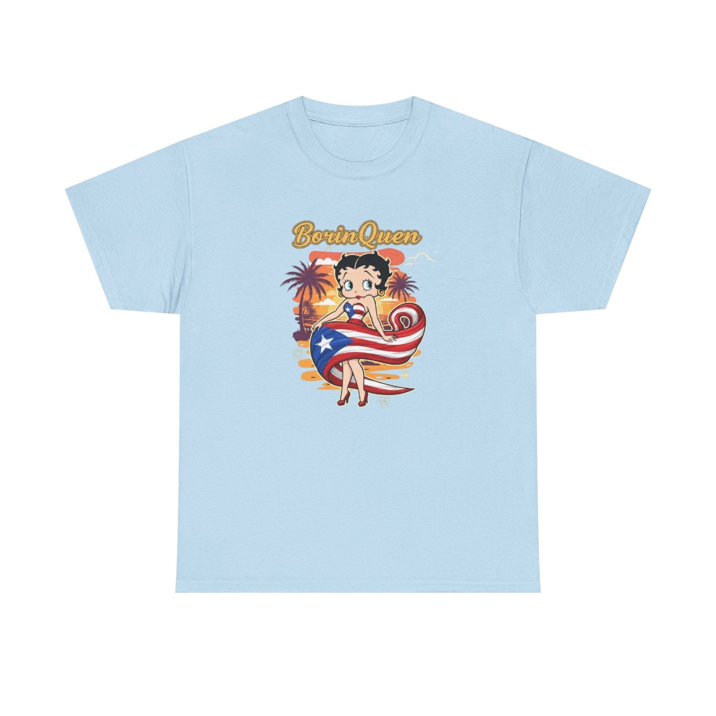 Borinquen Betty, Unisex Heavy Cotton Tee