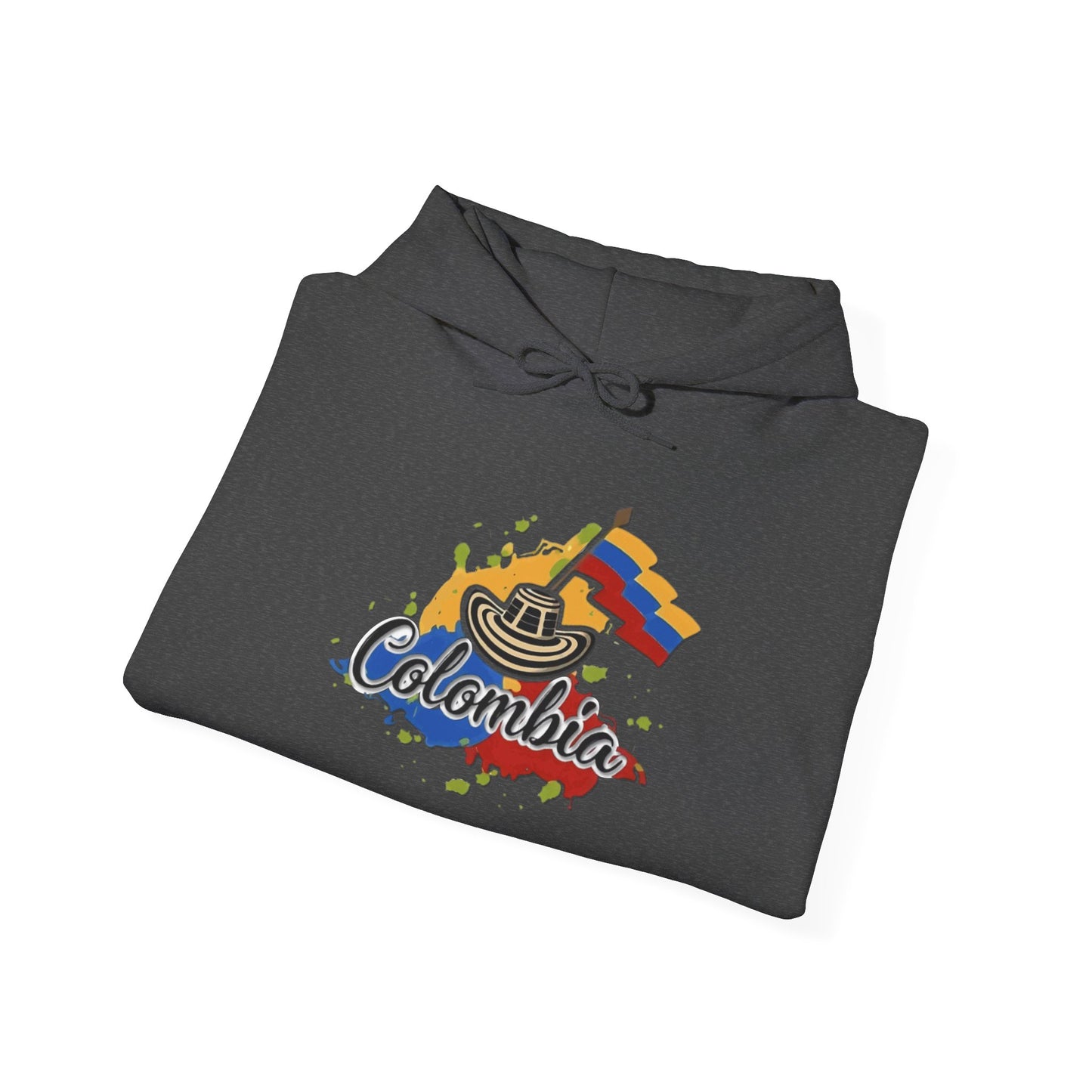 Colombia Unisex Hoodie, Cozy Sweatshirt, Casual Wear, Gifts for Adventures, Pride Apparel, Comfortable Streetwear