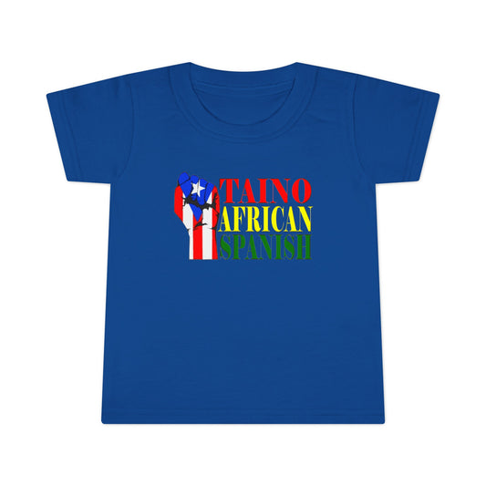 Taino, African, Spanish, Toddler T-shirt
