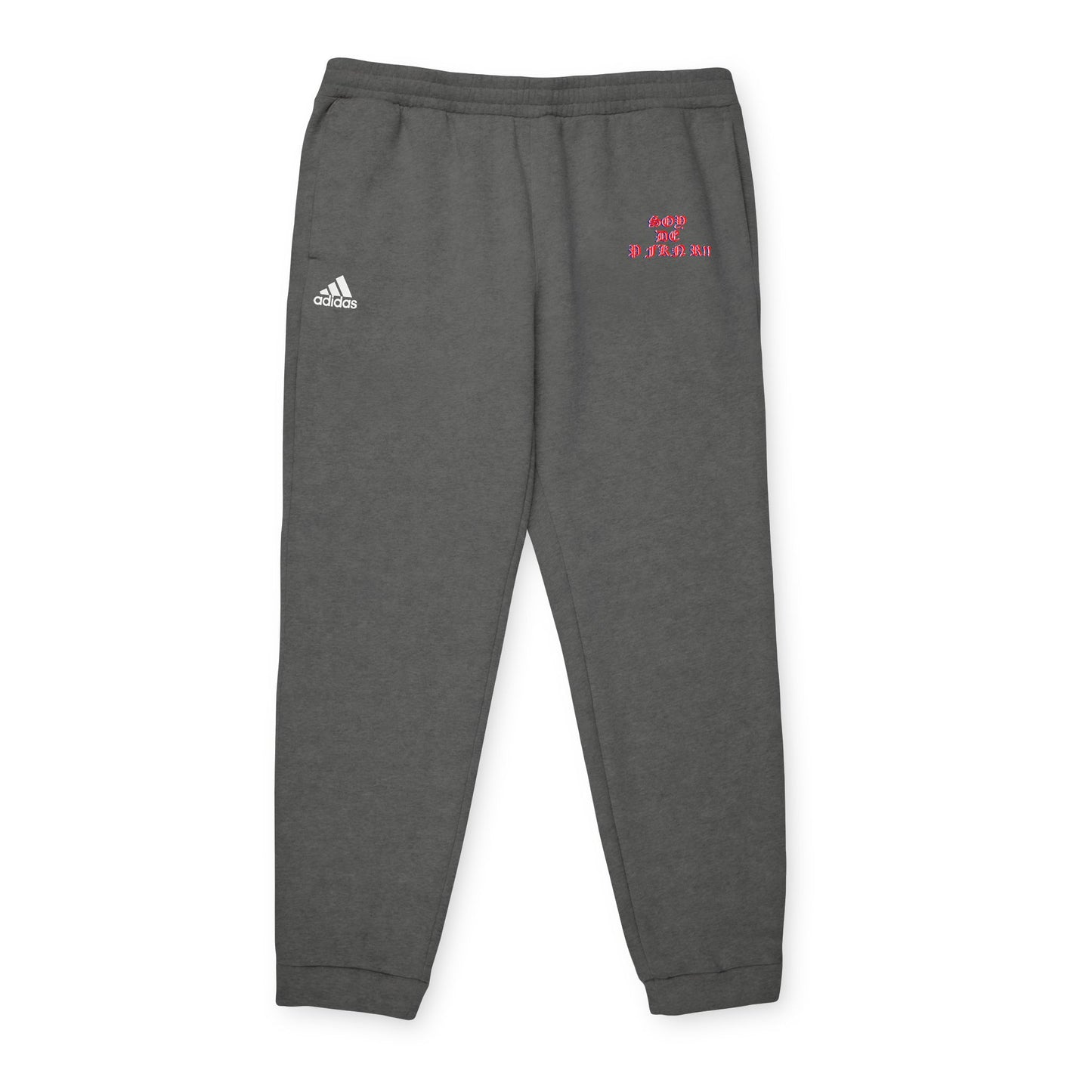 SOY DE P FKN R!! Cozy Unisex Fleece Joggers - Ideal for Athleisure, Workout, Loungewear, Travel, Gifts for Him/Her