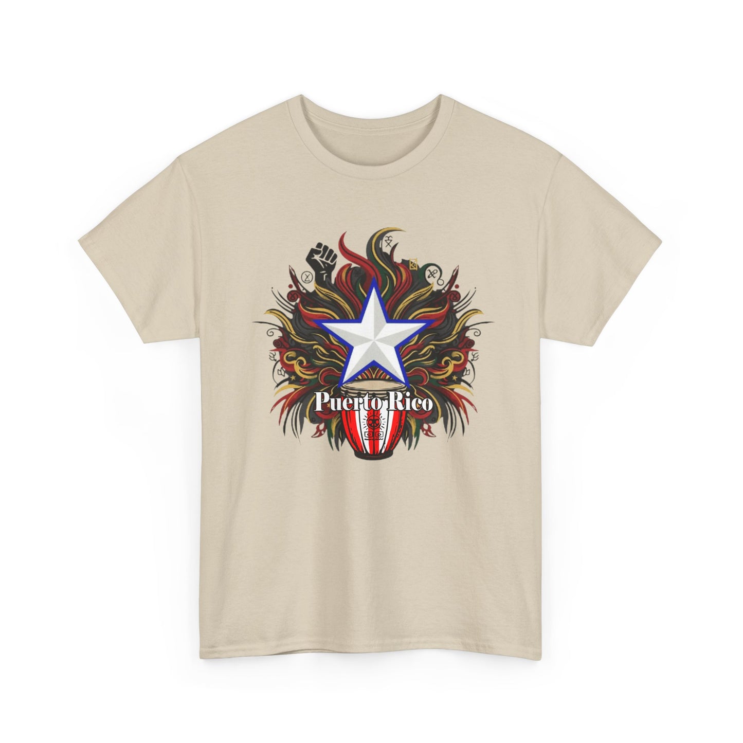AfroRican Tee, Unisex Heavy Cotton Tee