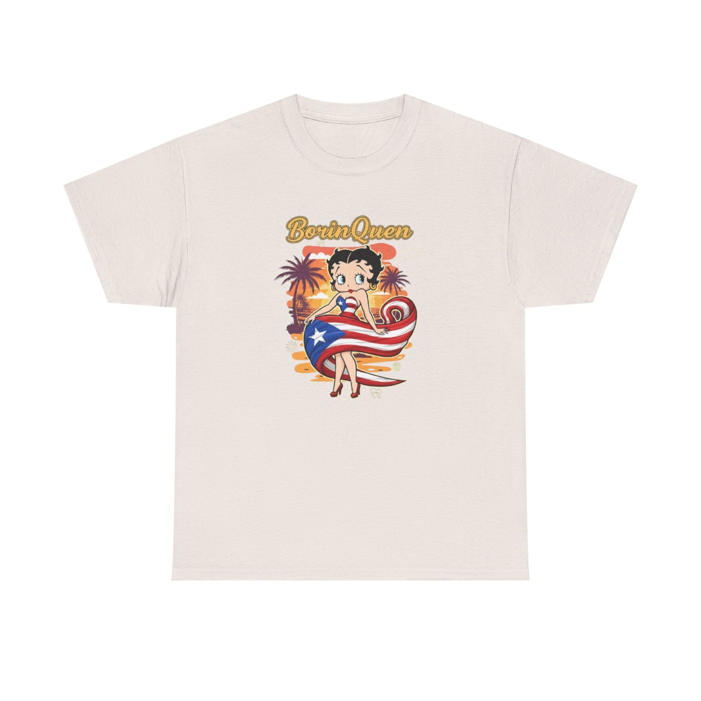 Borinquen Betty, Unisex Heavy Cotton Tee