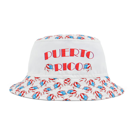 Coqui Flag, Bucket Hat (AOP)