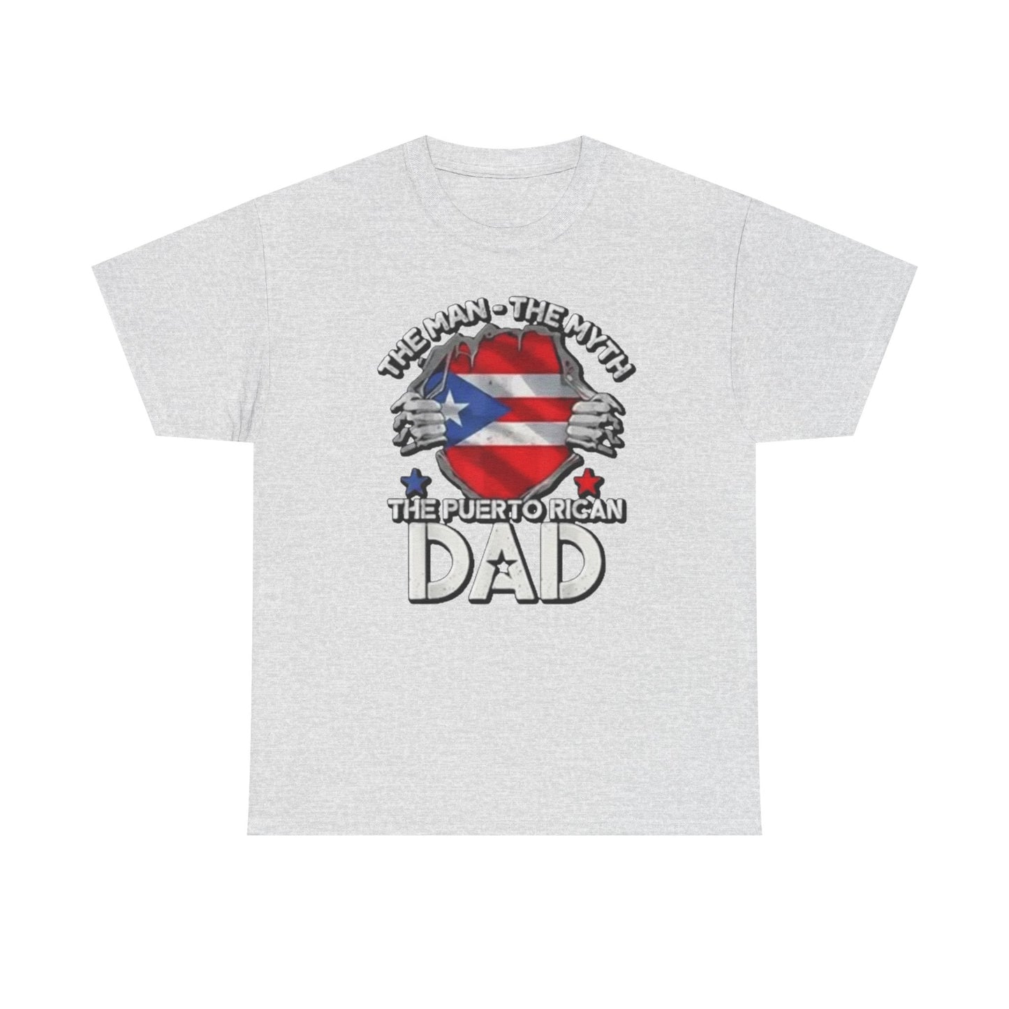 The Puerto Rican DAD, Unisex Heavy Cotton Tee