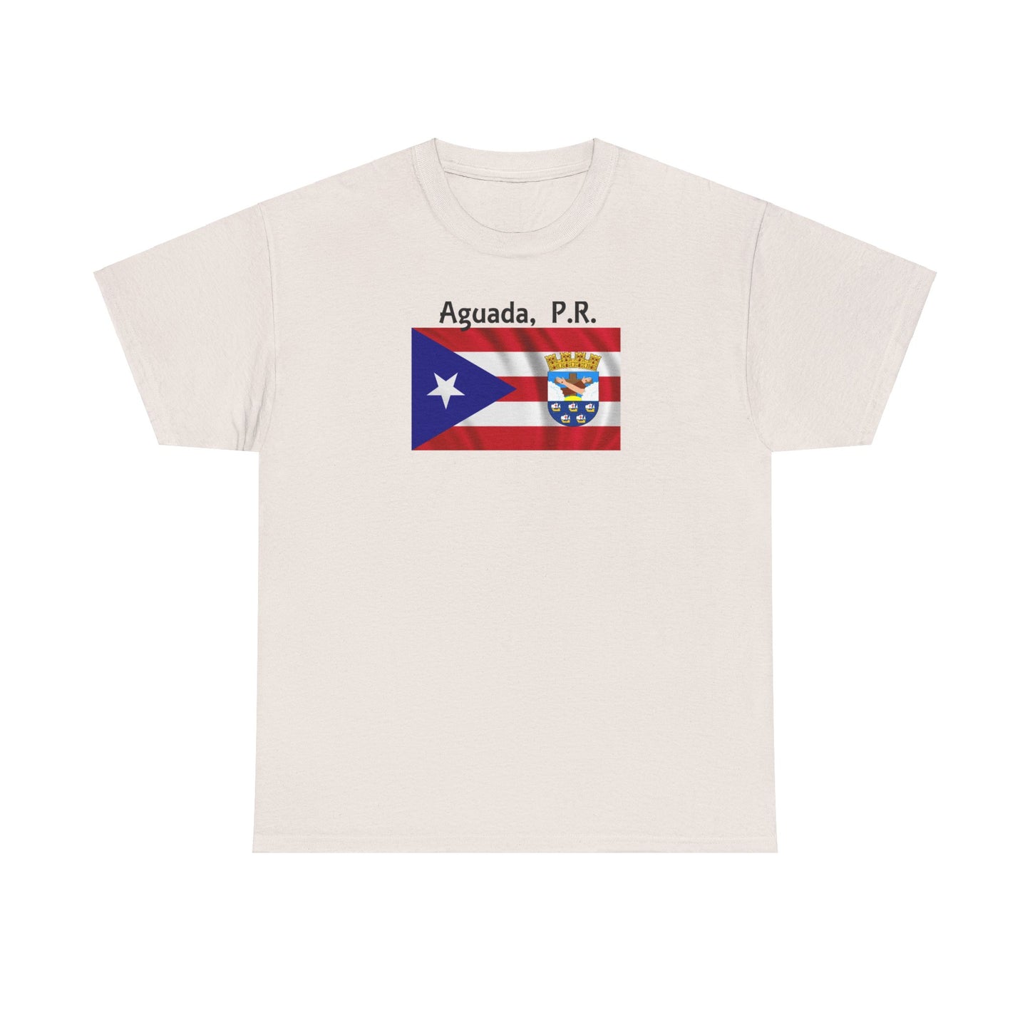 Aguada, Puerto Rico, Unisex Heavy Cotton Tee