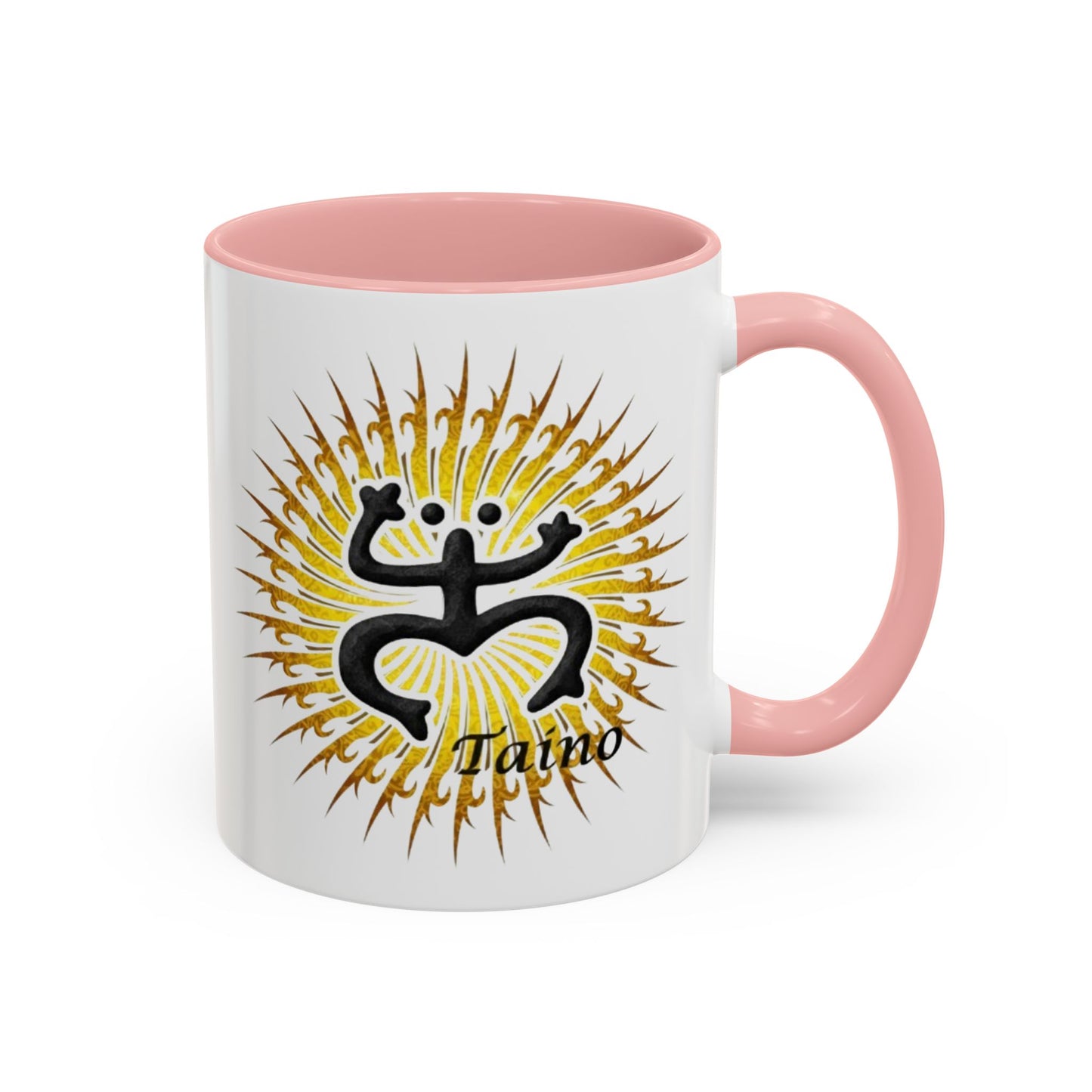 Taino Coqui Sun Colorful Accent Mugs, 11oz