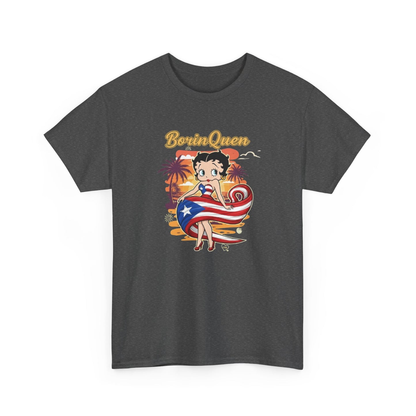Borinquen Betty, Unisex Heavy Cotton Tee