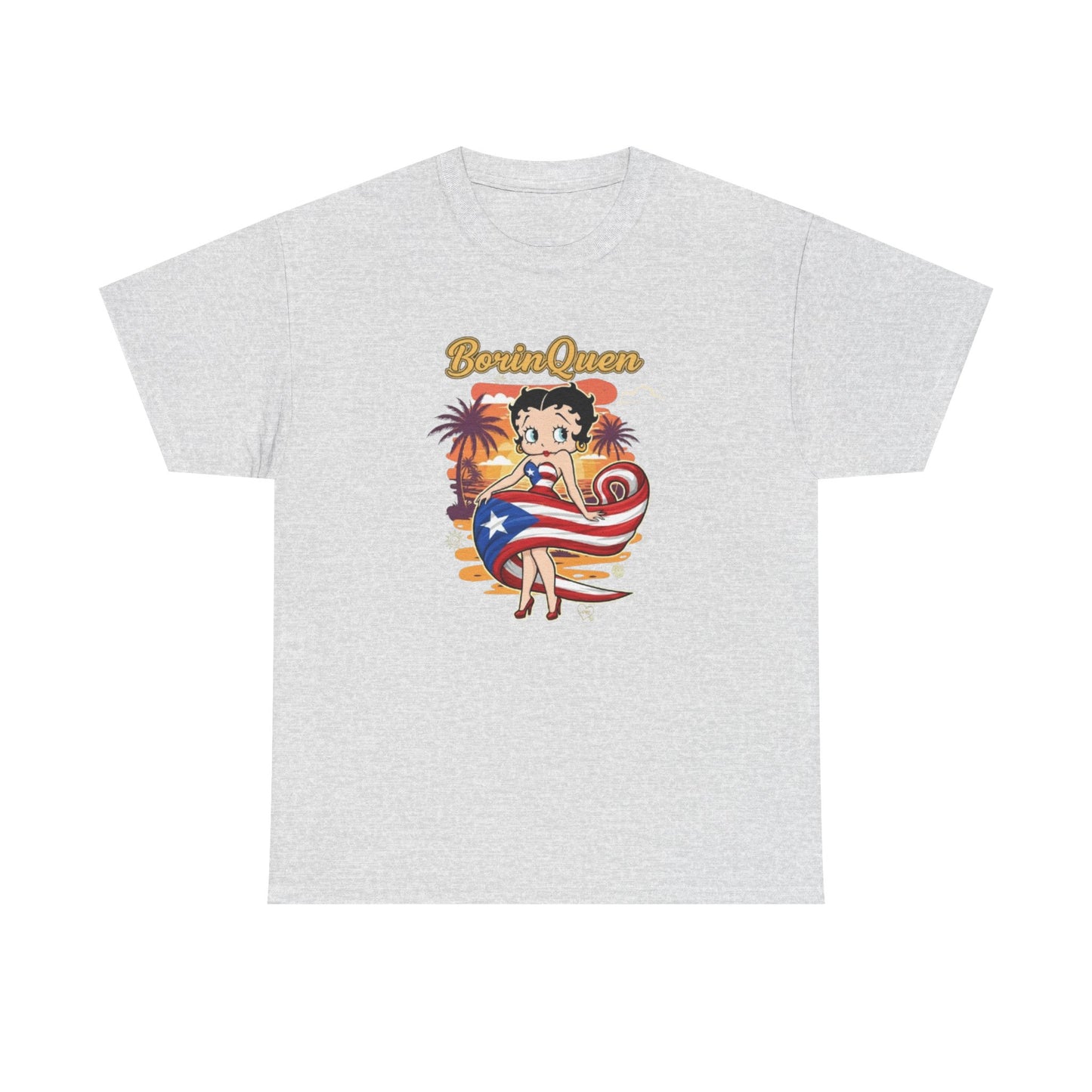 Borinquen Betty, Unisex Heavy Cotton Tee