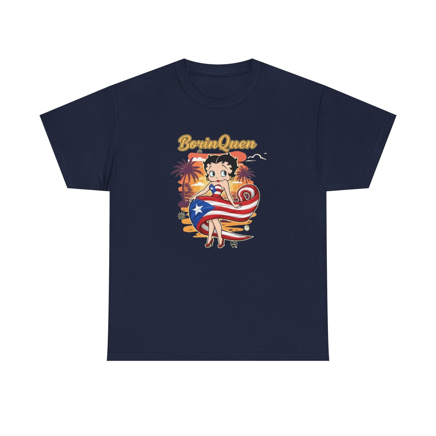 Borinquen Betty, Unisex Heavy Cotton Tee