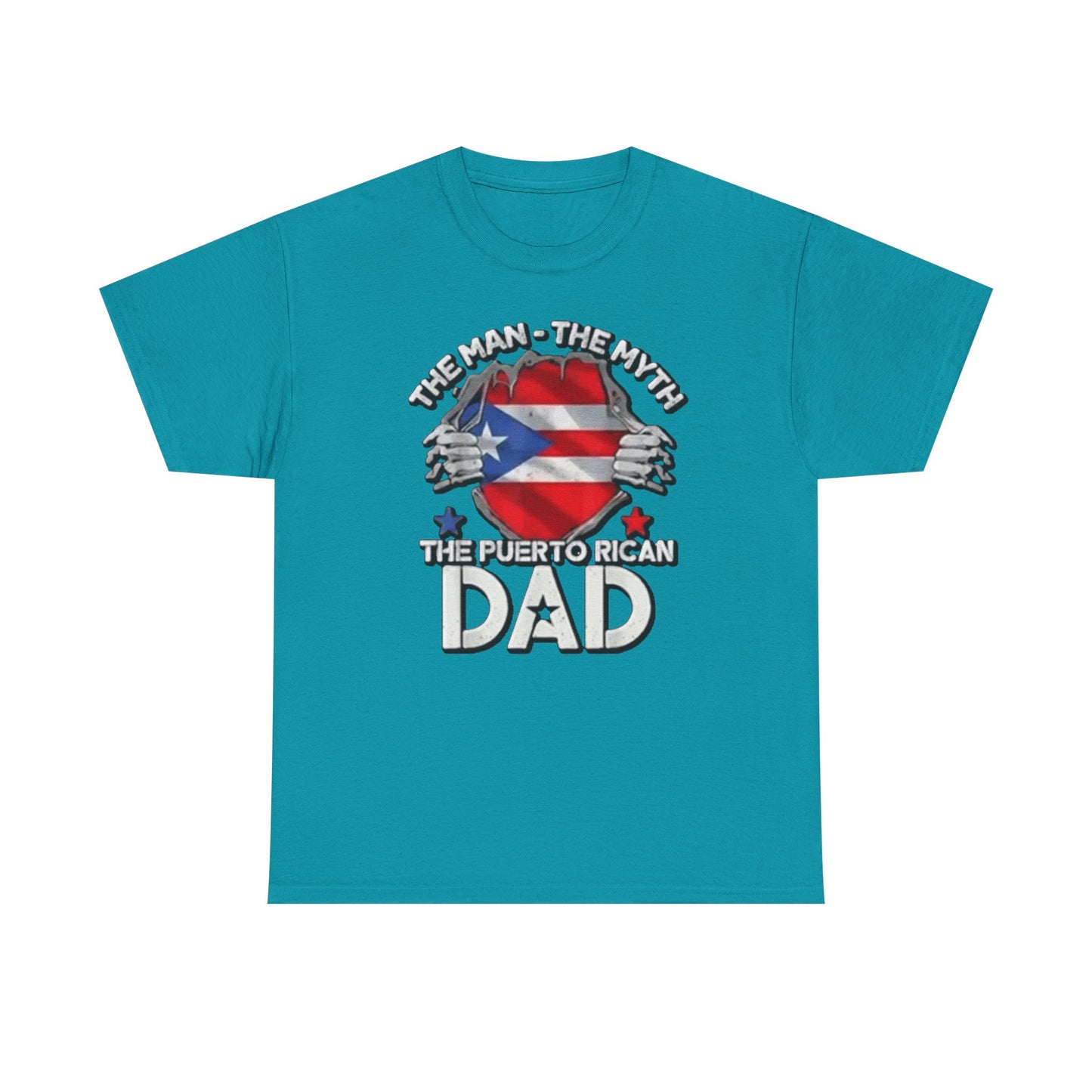 The Puerto Rican DAD, Unisex Heavy Cotton Tee