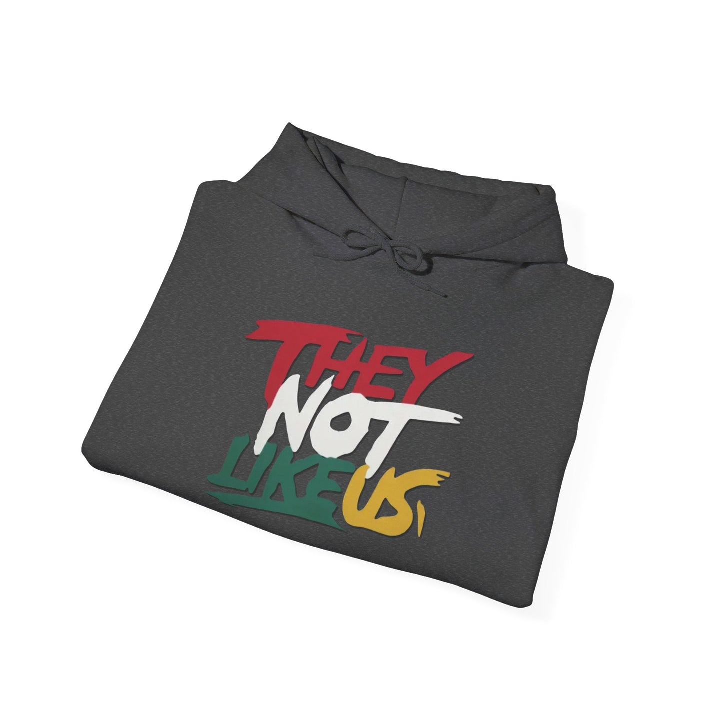 They Not Like US Unisex Hoodie, Cozy Sweatshirt, Casual Wear, Gifts for Adventures, Pride Apparel, Comfortable Streetwear