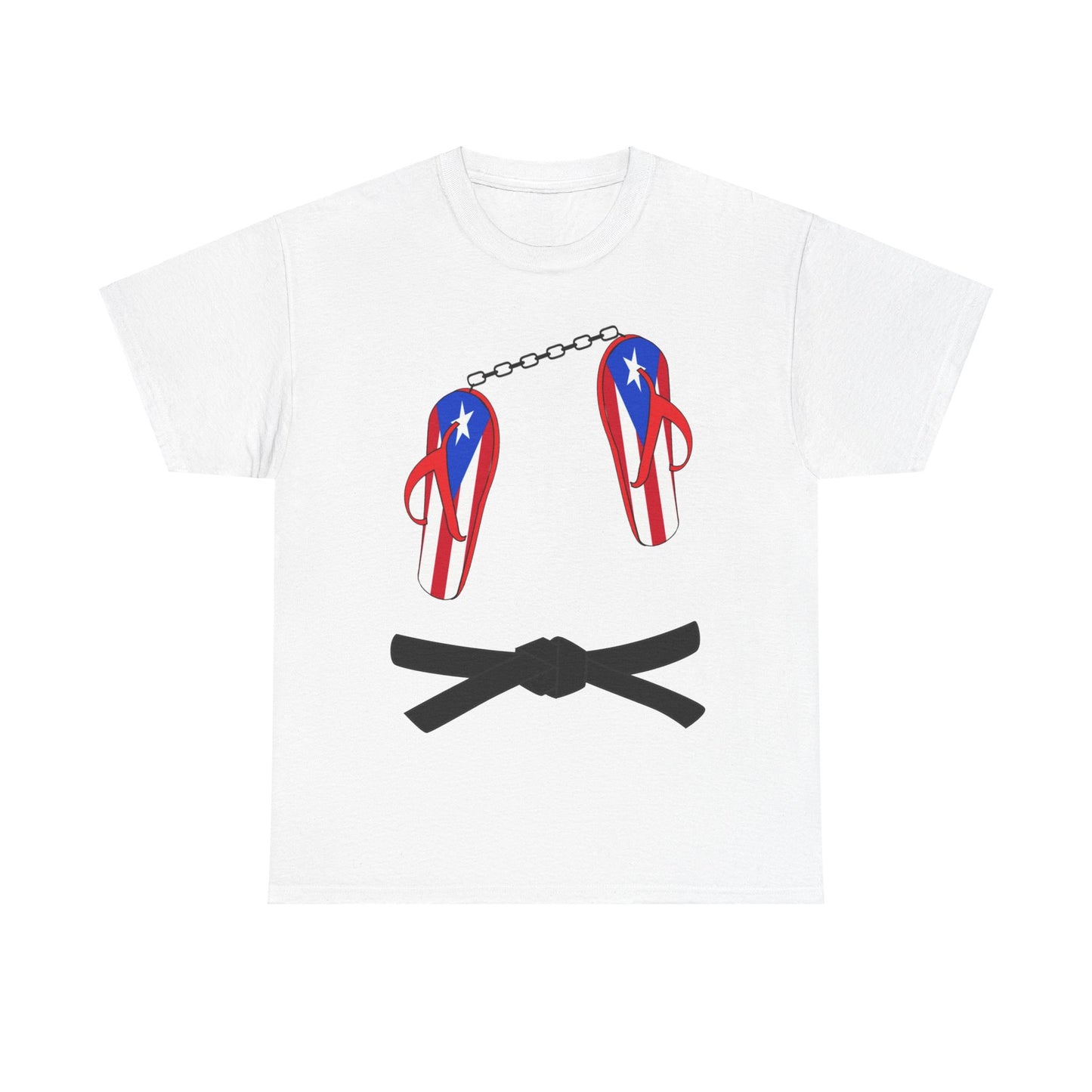 Blackbelt in Chancletazo, Unisex Heavy Cotton Tee