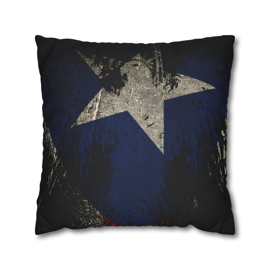 Phoenix Puerto Rican Flag, Spun Polyester Square Pillowcase