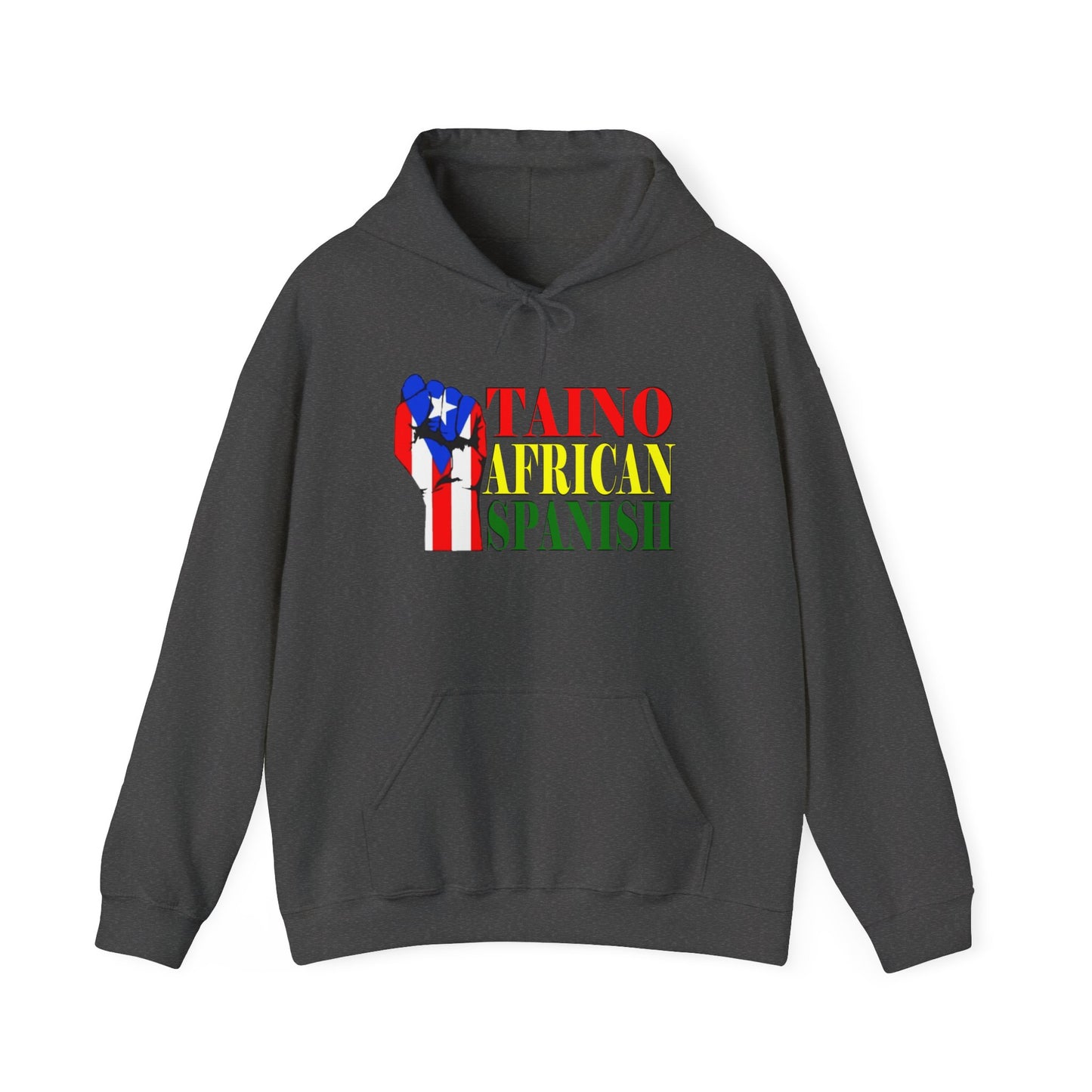 Taino African Spanish, Unisex Heavy Blend™ Hooded Sweatshirt