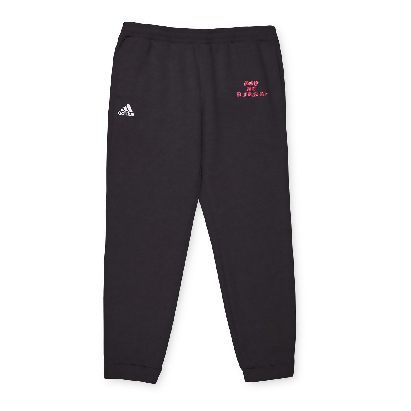 SOY DE P FKN R!! Cozy Unisex Fleece Joggers - Ideal for Athleisure, Workout, Loungewear, Travel, Gifts for Him/Her