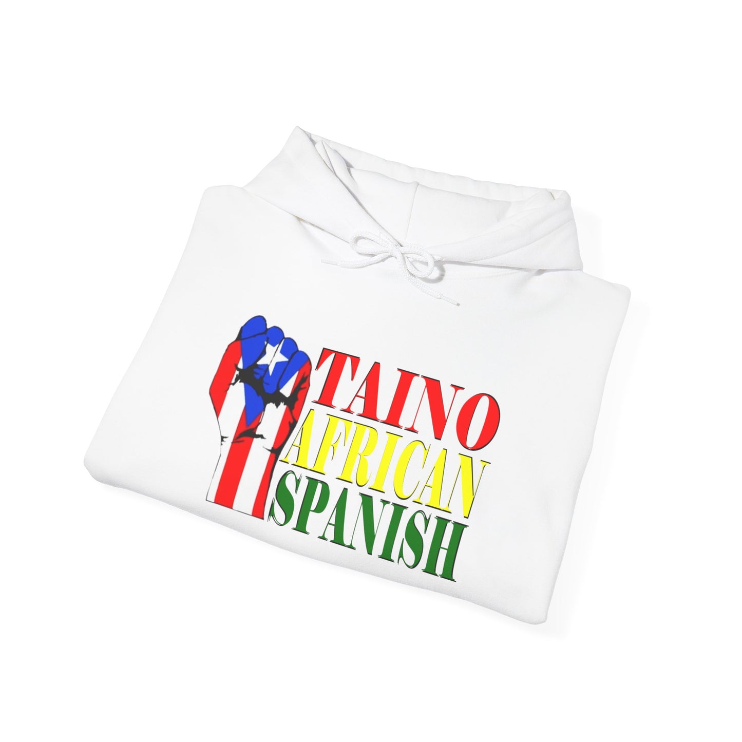 Taino African Spanish, Unisex Heavy Blend™ Hooded Sweatshirt