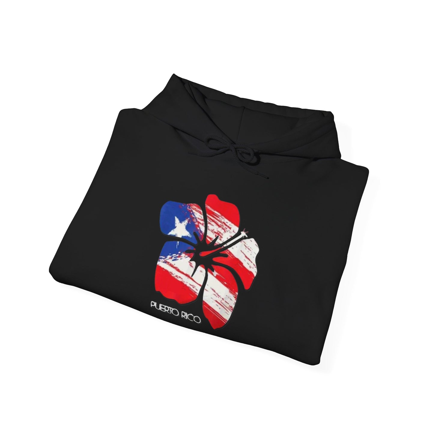 Puerto Rican Flower Unisex Hoodie, Cozy Sweatshirt, Casual Wear, Gifts for Adventures, Pride Apparel, Comfortable Streetwear