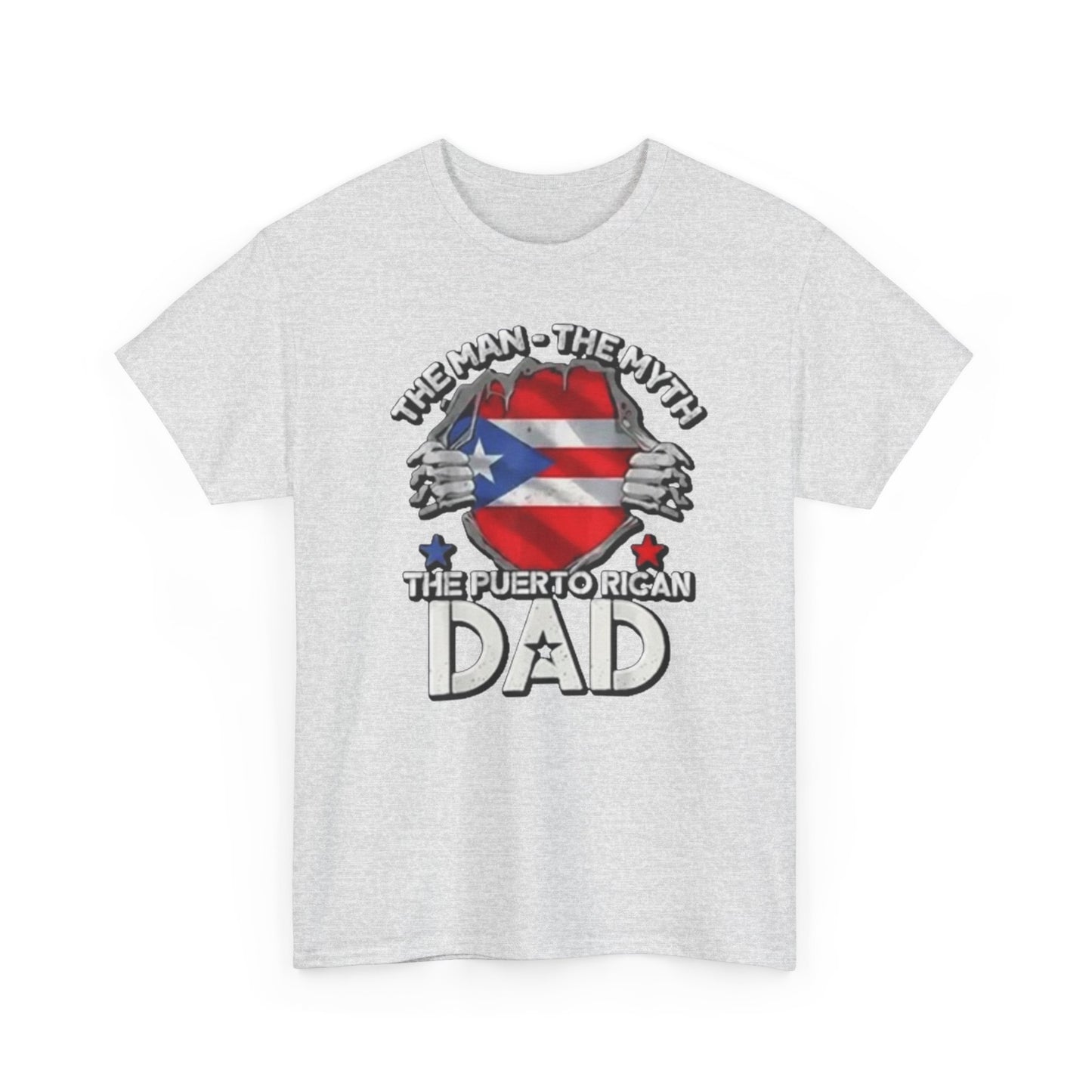 The Puerto Rican DAD, Unisex Heavy Cotton Tee