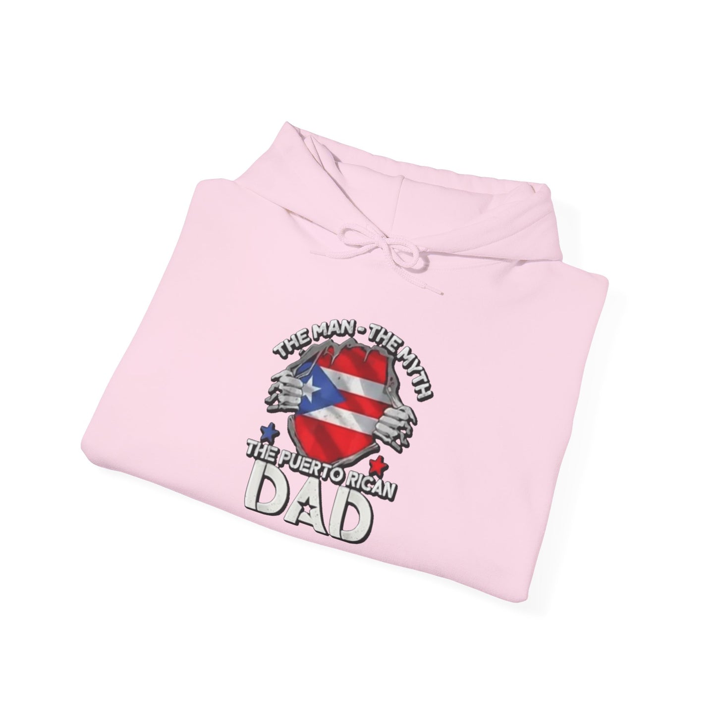 The Puerto Rican DAD Unisex Hoodie, Cozy Sweatshirt, Casual Wear, Gifts for Adventures, Pride Apparel, Comfortable Streetwear